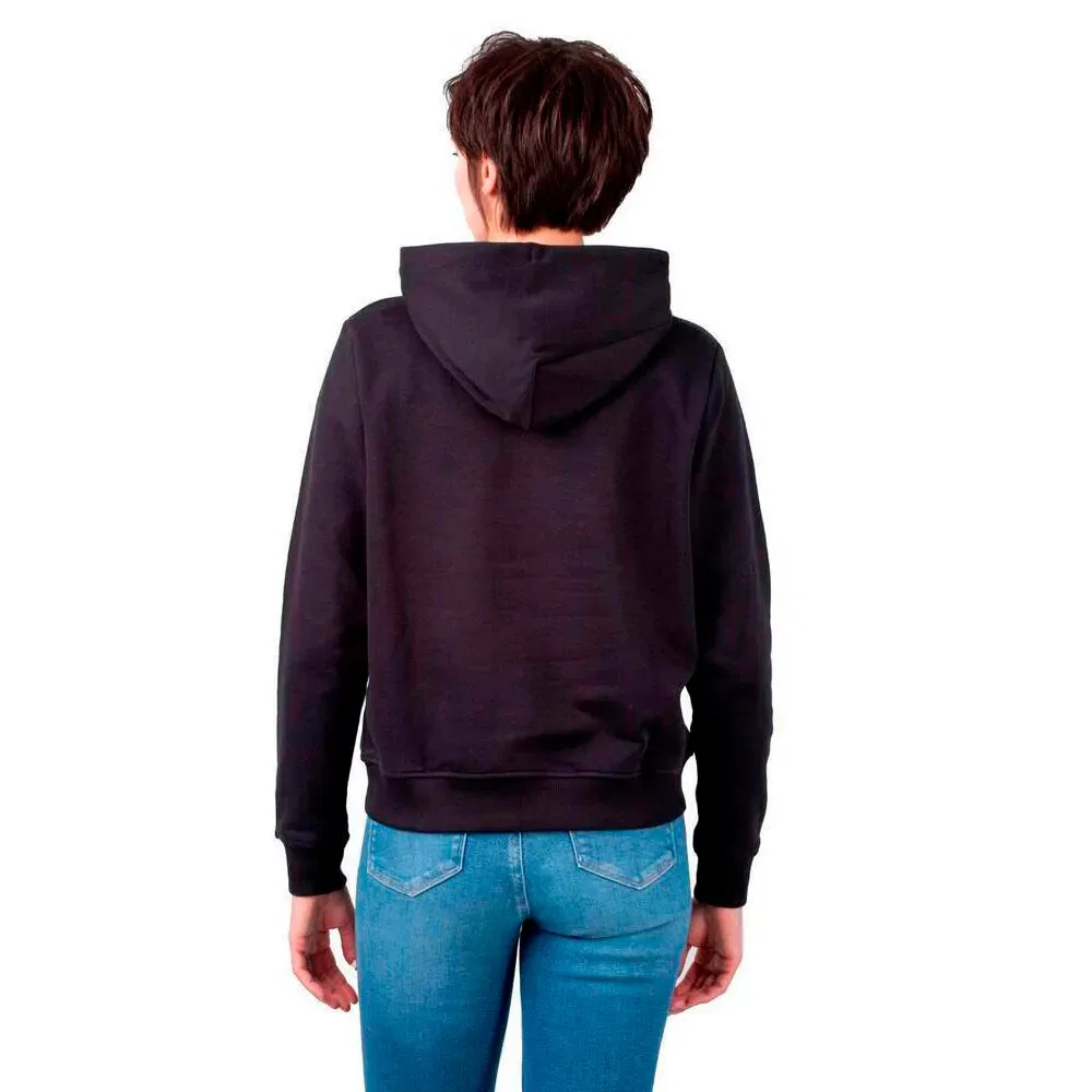 Женский худи из хлопка Tommy hilfiger, Black — фото 3
