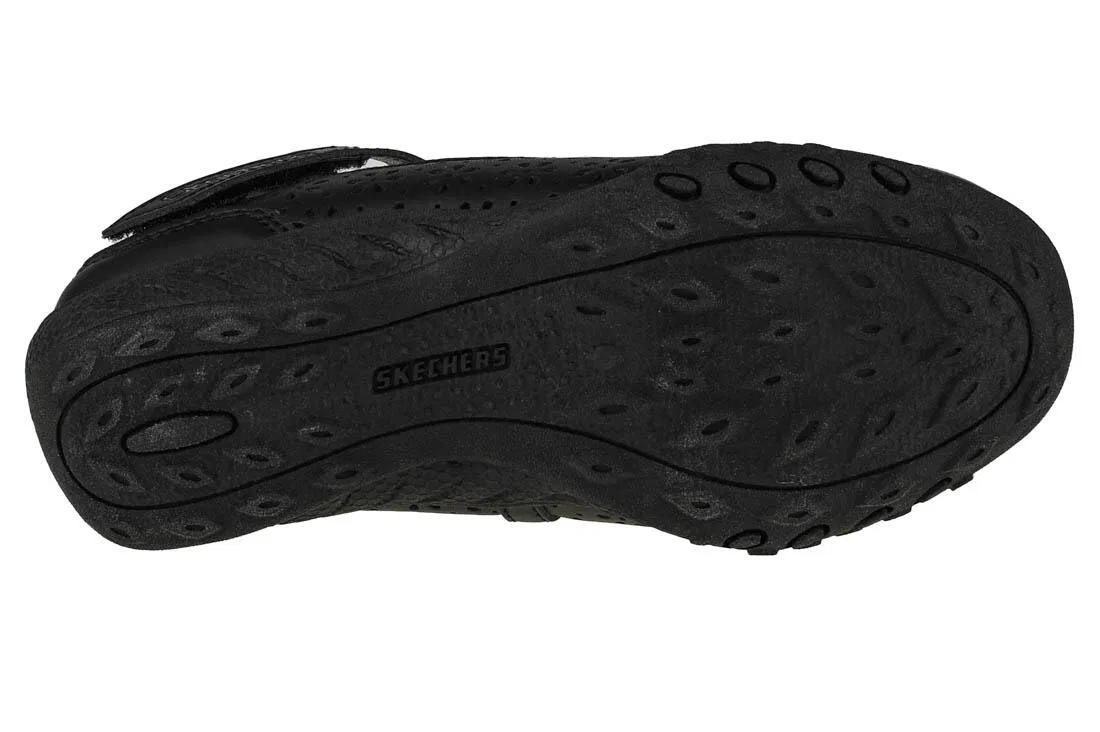 Детские спортивные кроссовки для девочек Breathe Easy Playground Popp Skechers, Schwarz — фото 4