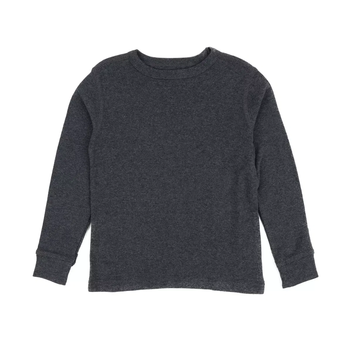 Детская футболка с длинным рукавом LEVERET, Dark Gray