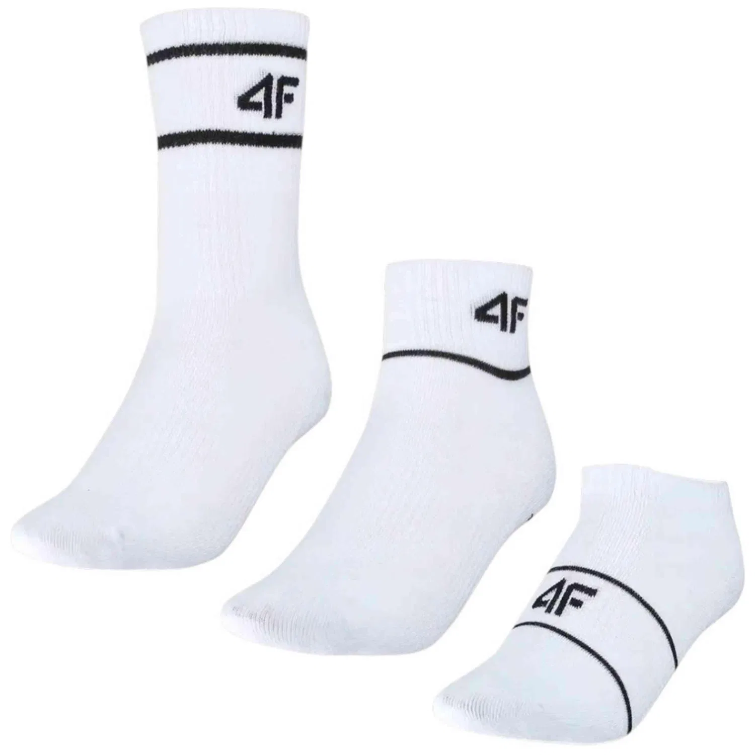 Детские носки 4F 4FWMM00USOCU449-10S, Цвет Weiss
