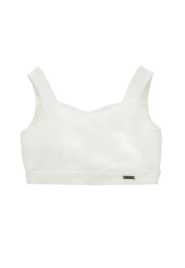Топ без спинки Top Monnalisa, White, белый