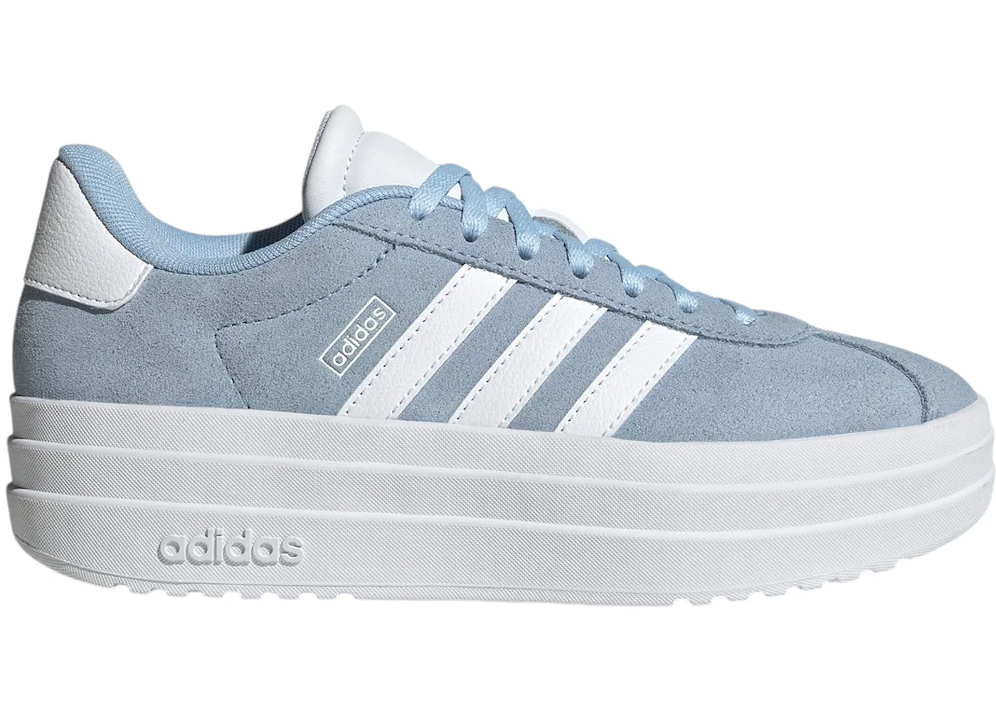 Детские кроссовки Lifestyle Adidas VL Court Bold, Glow Blue/Cloud White/Cloud White