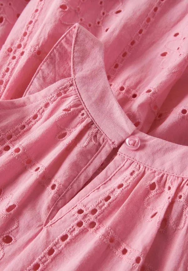 Платье хлопковое Regular fit Name It Pink Drink, розовый — фото 4