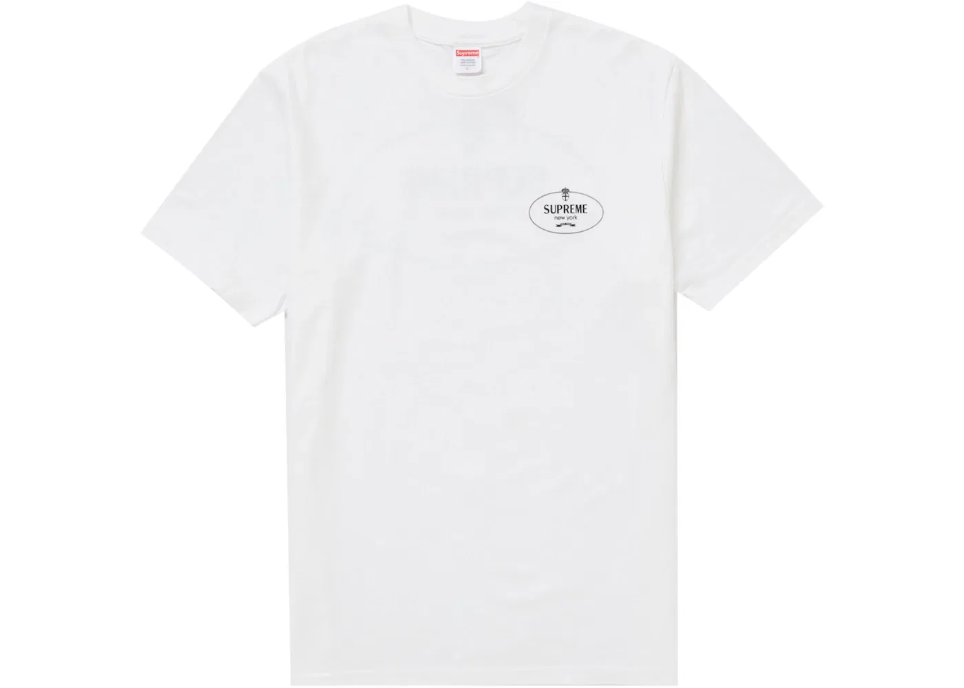 Мужская футболка с принтом Supreme (FW24), White — фото 2
