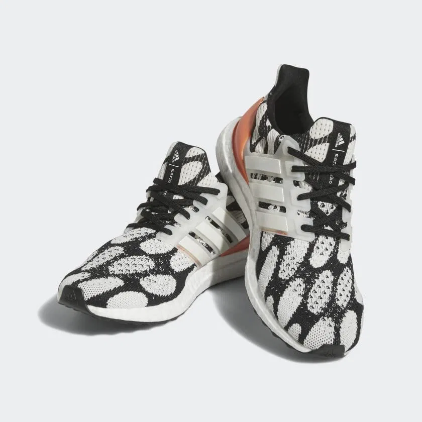 Детские кроссовки с липучками Grand Court Lifestyle Hook and Loop Adidas, Black White Cloud Semi Coral — фото 4