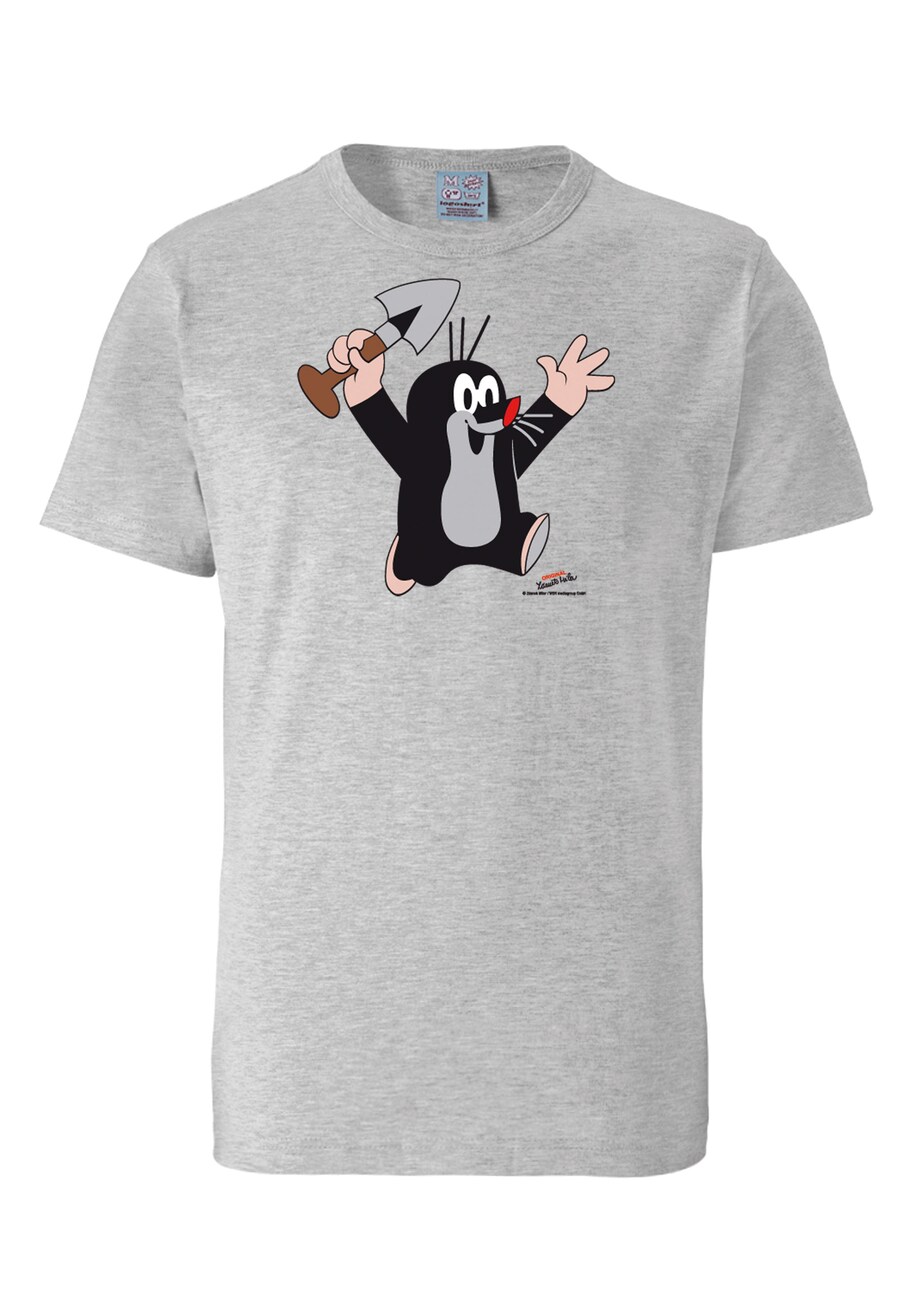 

Футболка LOGOSHIRT Shirt Der kleine Maulwurf - Juhu, серый