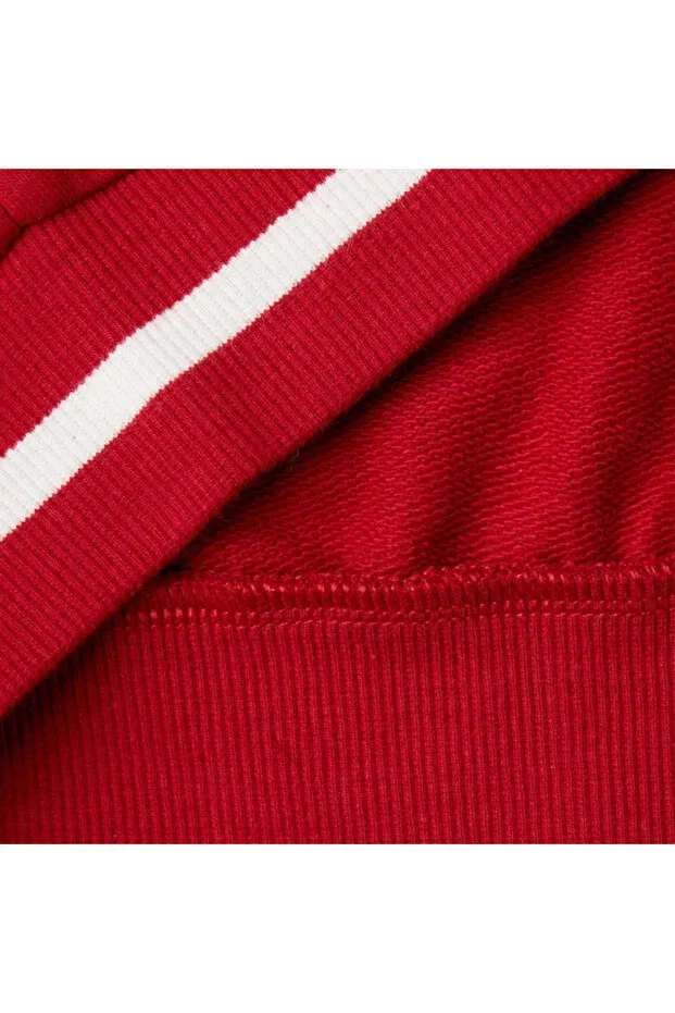 Детский кардиган для девочек с принтом Benetton, Red — фото 3