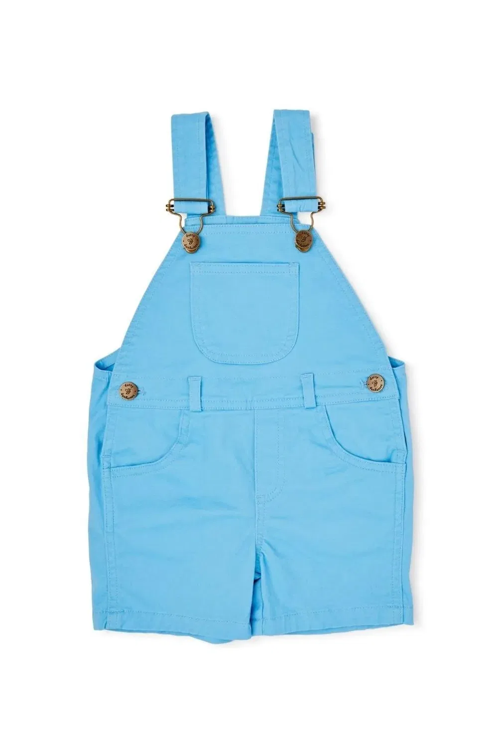 Детские джинсовые шорты-комбинезон Dotty Dungarees, Blue