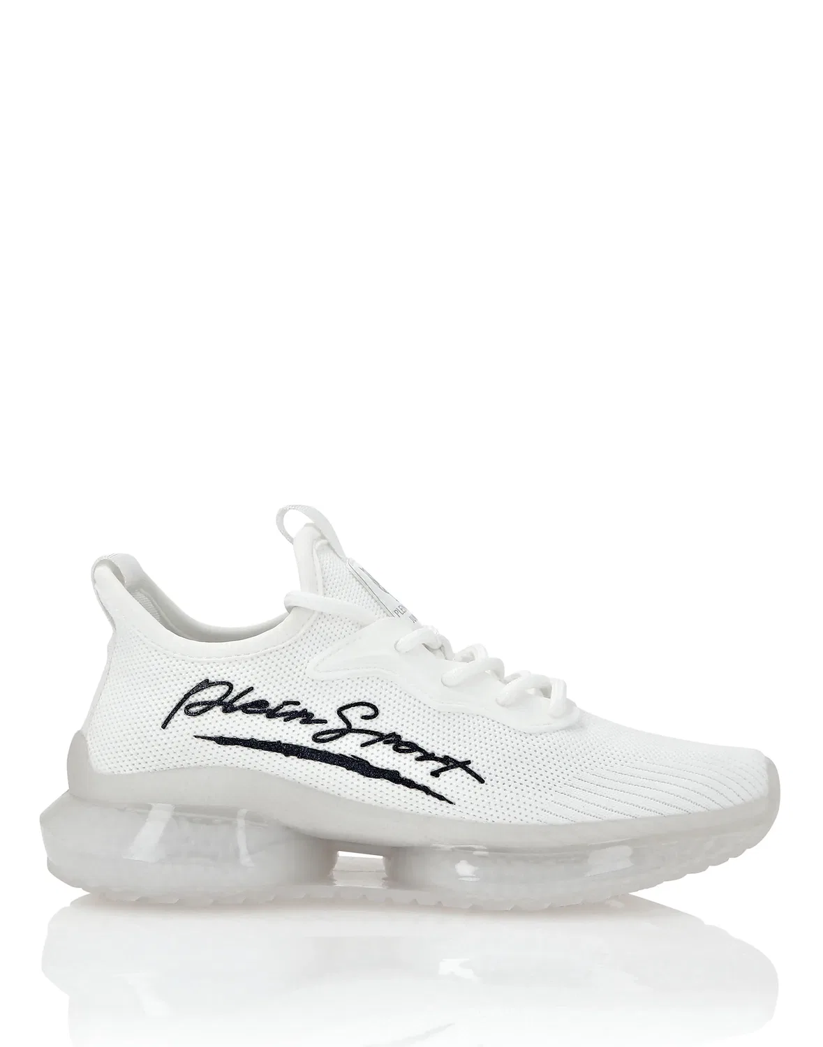 Детские кроссовки низкие с логотипом TRAINER LO-TOP PLEIN SPORT, черный — фото 2