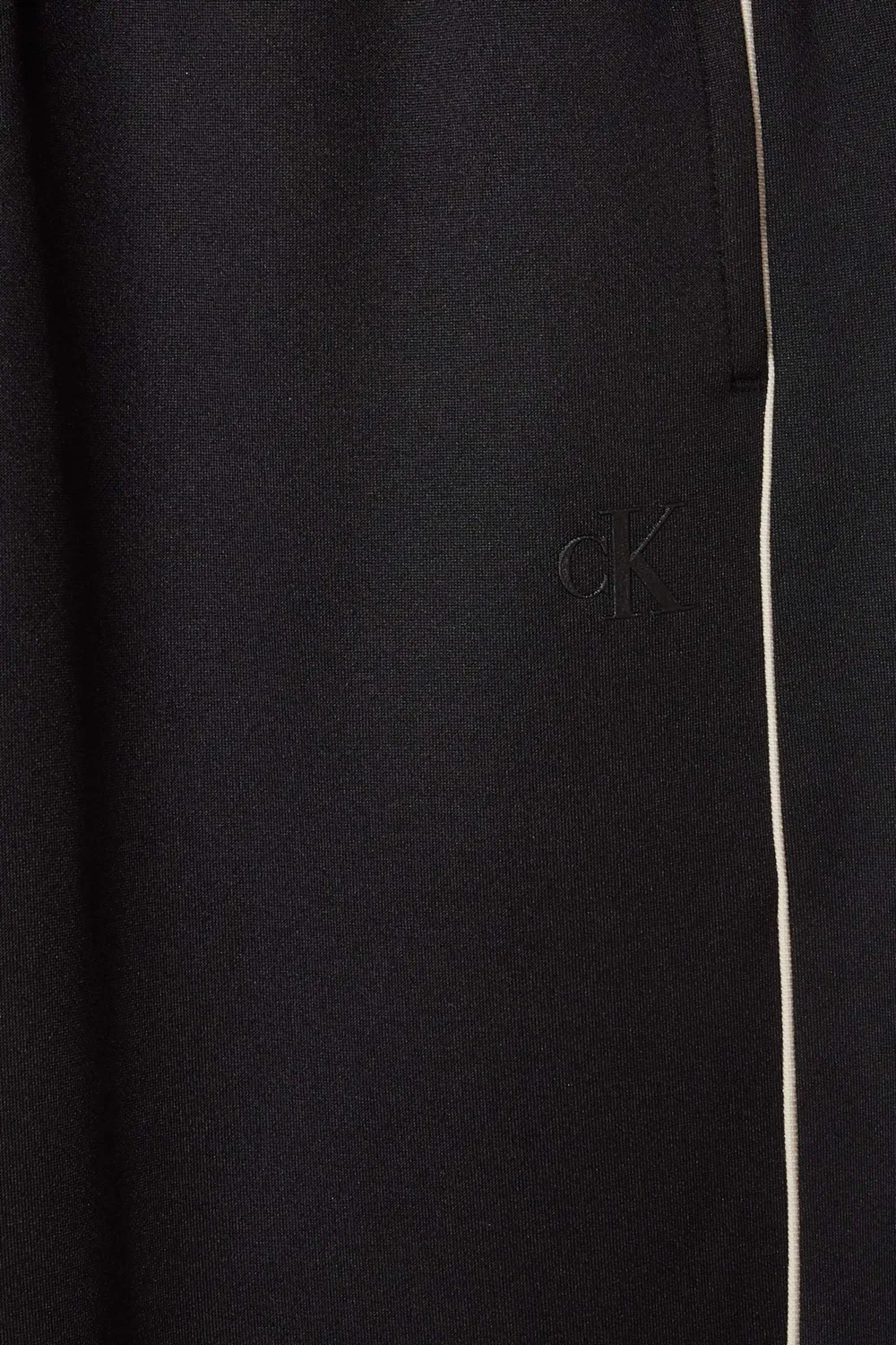 Штаны спортивные хлопковые Piping Sweatpants Calvin Klein, черный — фото 4