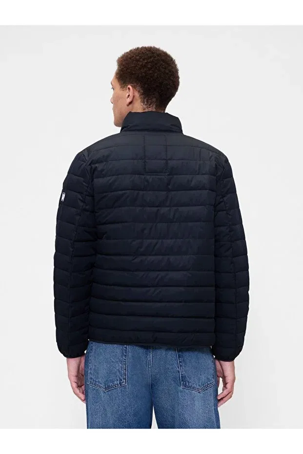 Мужской пуховик с принтом Gap, Navy Blue-001 — фото 4