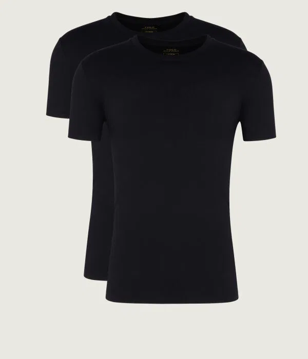 Мужской комплект футболок 2 штуки Slim Fit Polo Ralph Lauren, черный