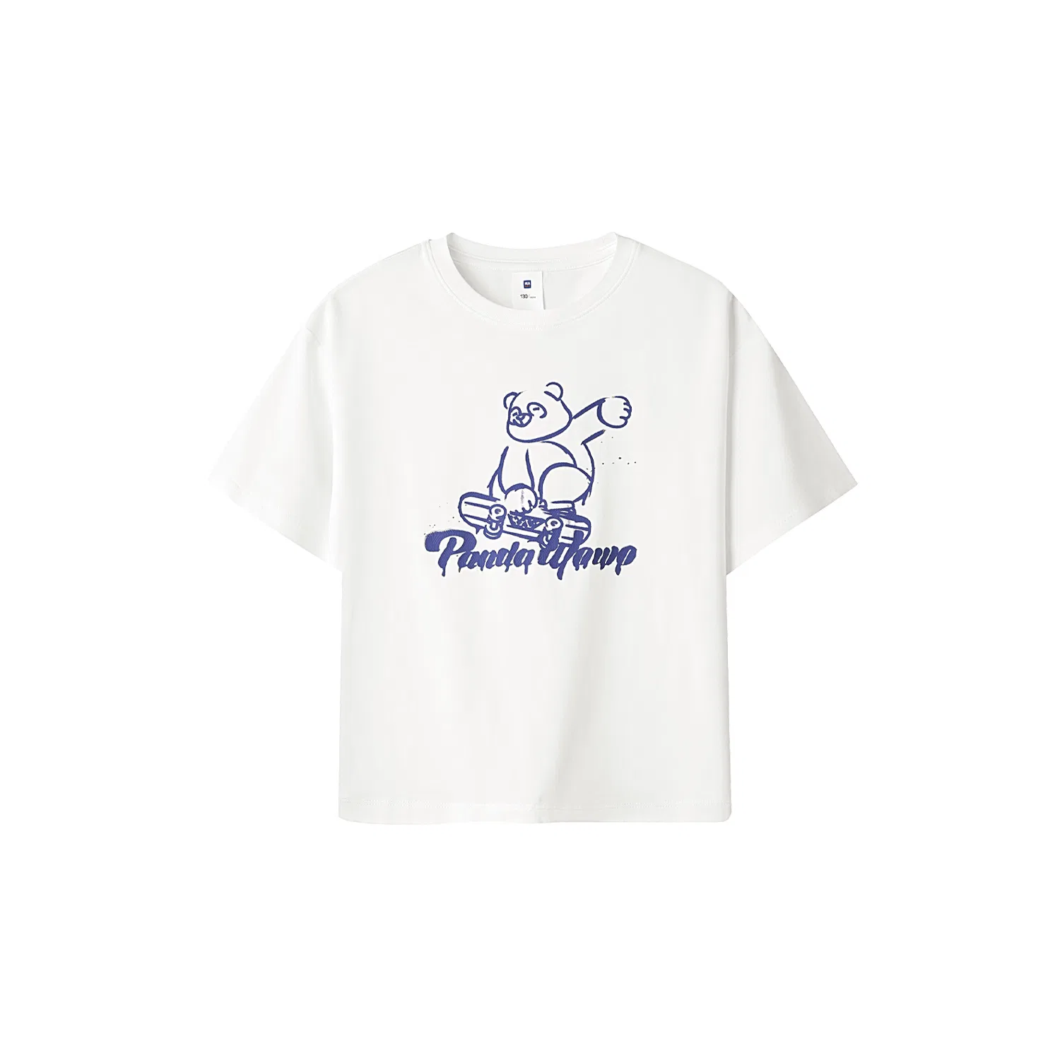 Детская футболка с принтом Panda Wowo Panda, HLA, Bleached Pattern 27