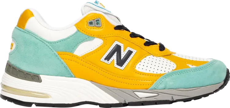 

Кроссовки New Balance Sneakersnstuff x Wmns 991 Made in England 'Secret Colorway', желтый