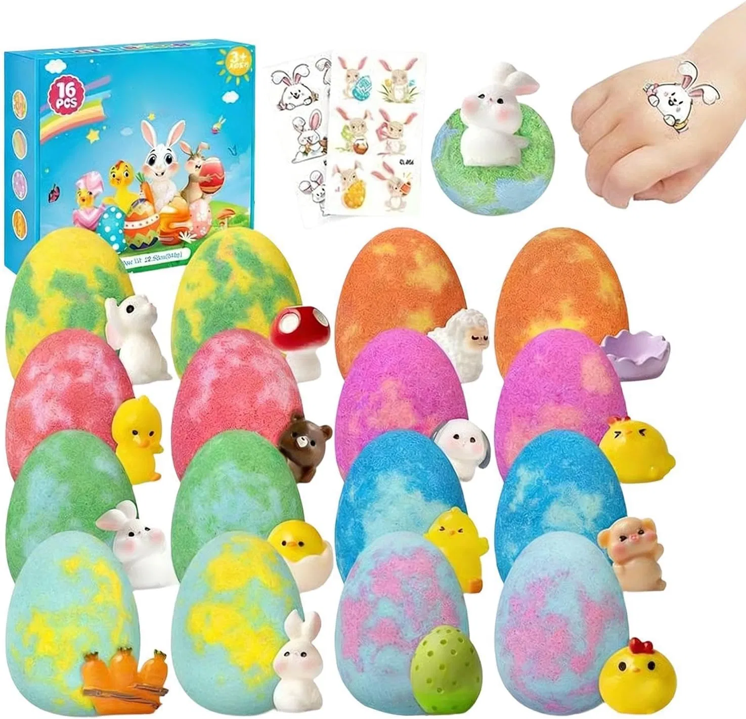 Бомбочки для ванны с игрушкой Bsbkoj