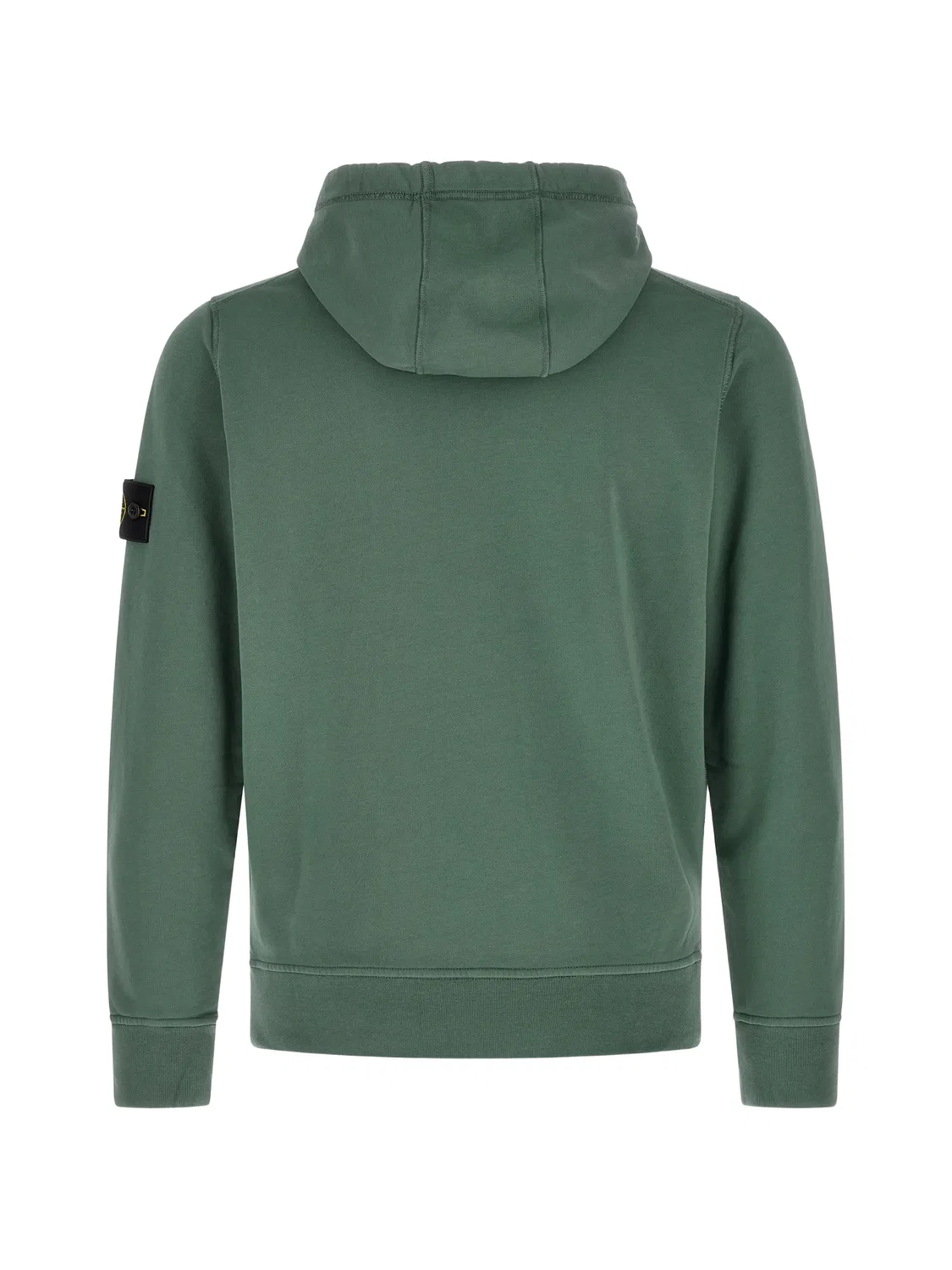 Худи 6100062 из органического хлопка Stone Island, зеленый — фото 2