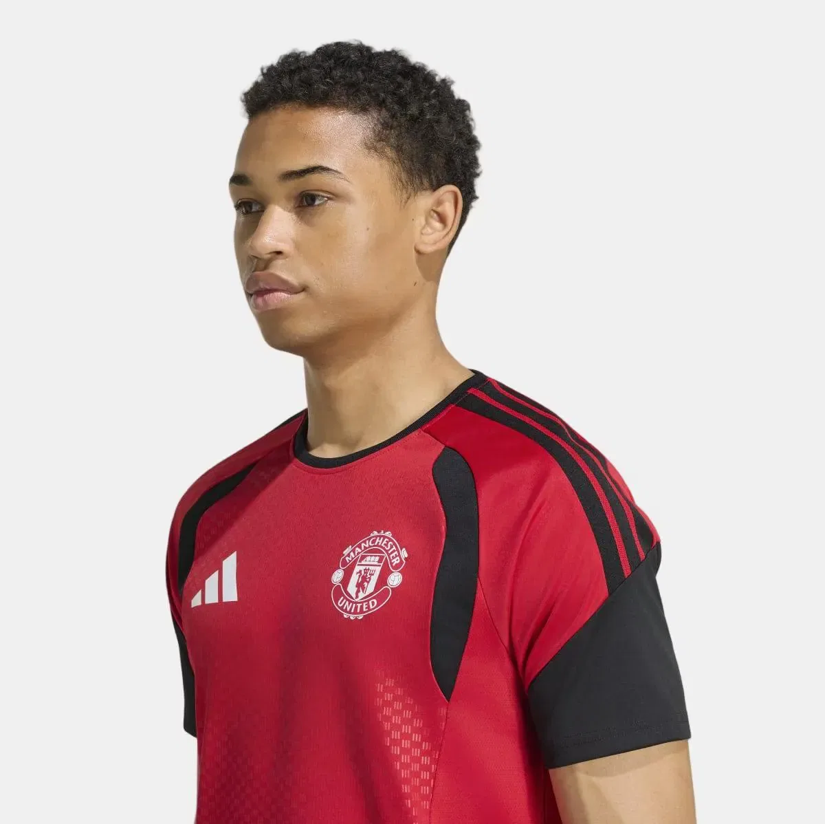 Мужская футболка с длинным рукавом Training Manchester United FC 2026-2027 adidas, Rojo — фото 4