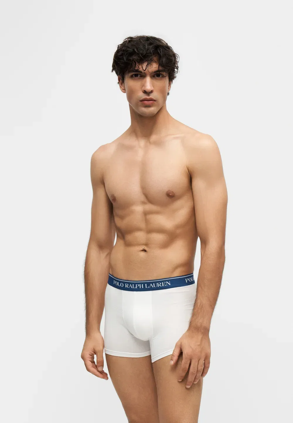 3 шт. - трусы Polo Ralph Lauren, White — фото 4