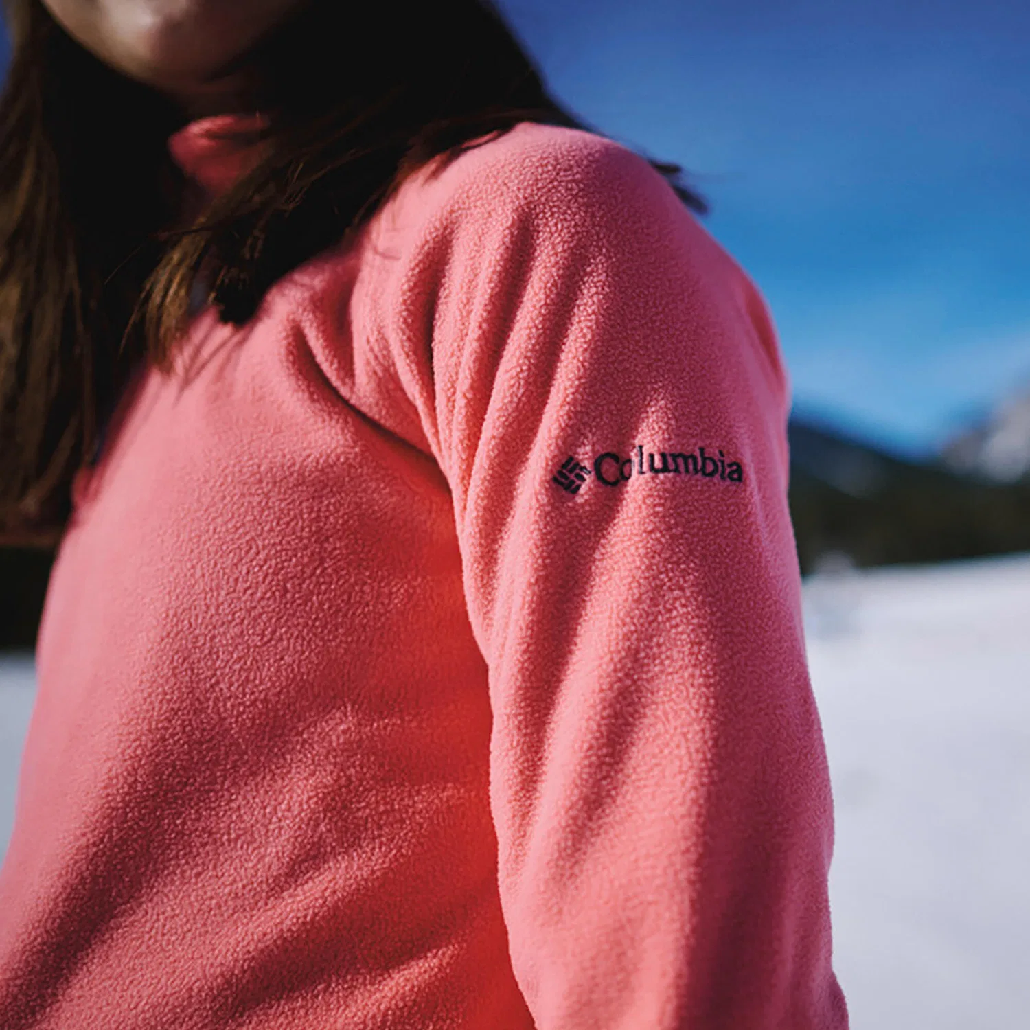 Детская флисовая куртка Glacial Fleece Columbia, Rot — фото 4