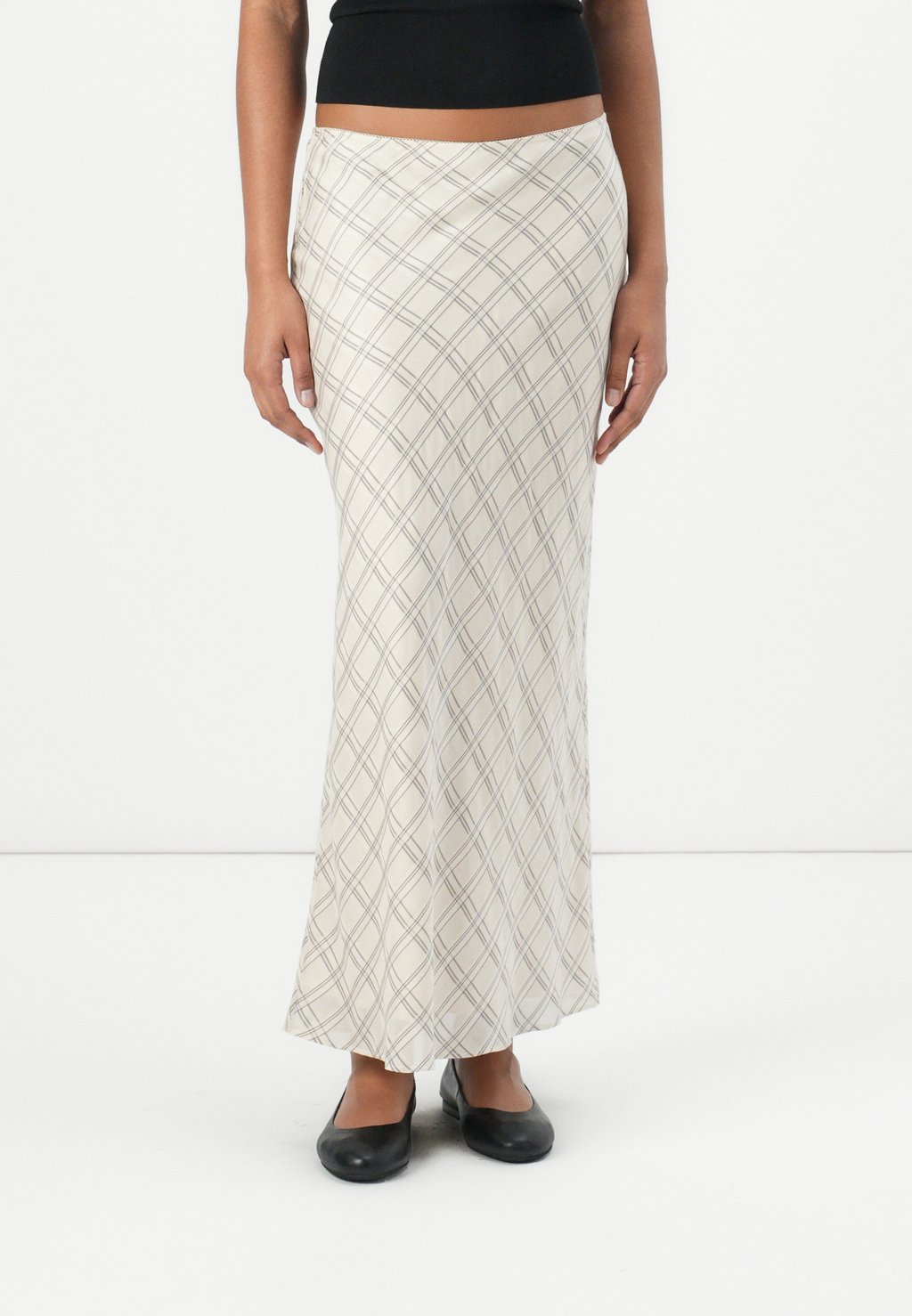 

Юбка макси AGNETAS LONG SKIRT Samsøe Samsøe, кремовый