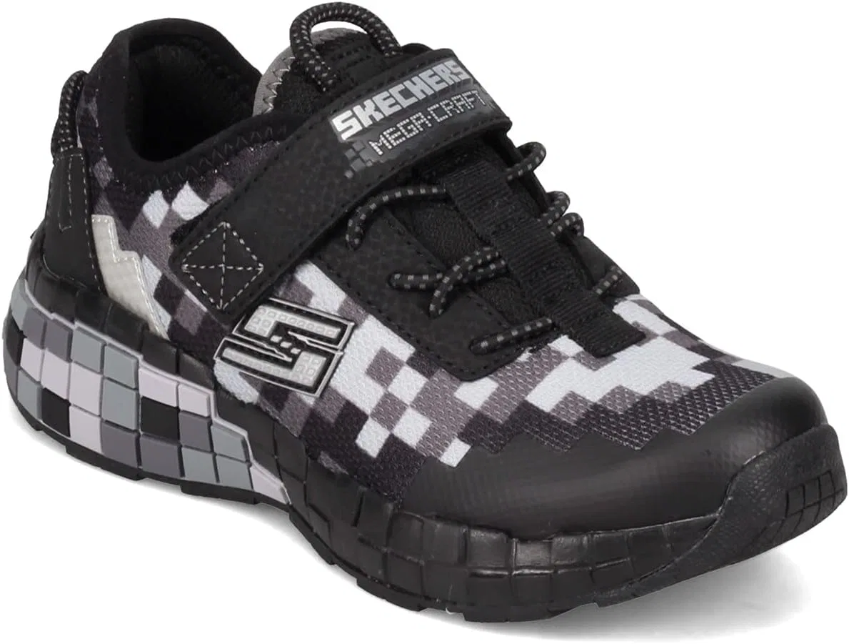 Детские кроссовки для мальчиков Mega-Craft Skechers, Black/Charcoal