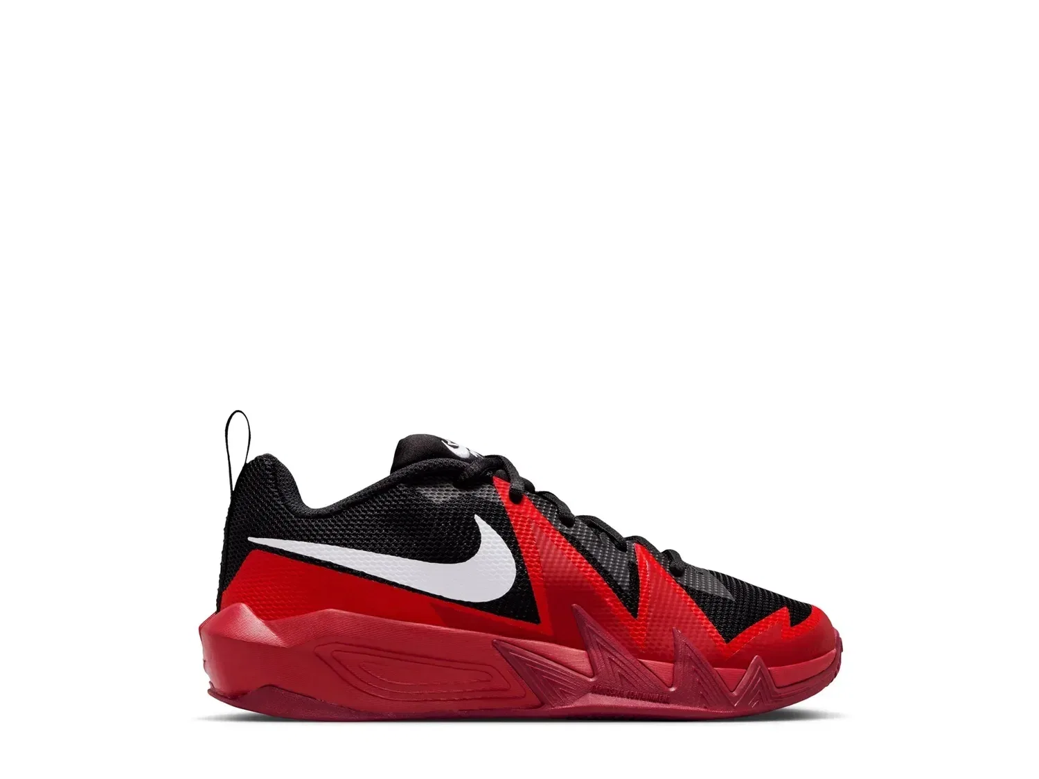 Кроссовки детские S.T. Dynamite, Nike, черно-красные