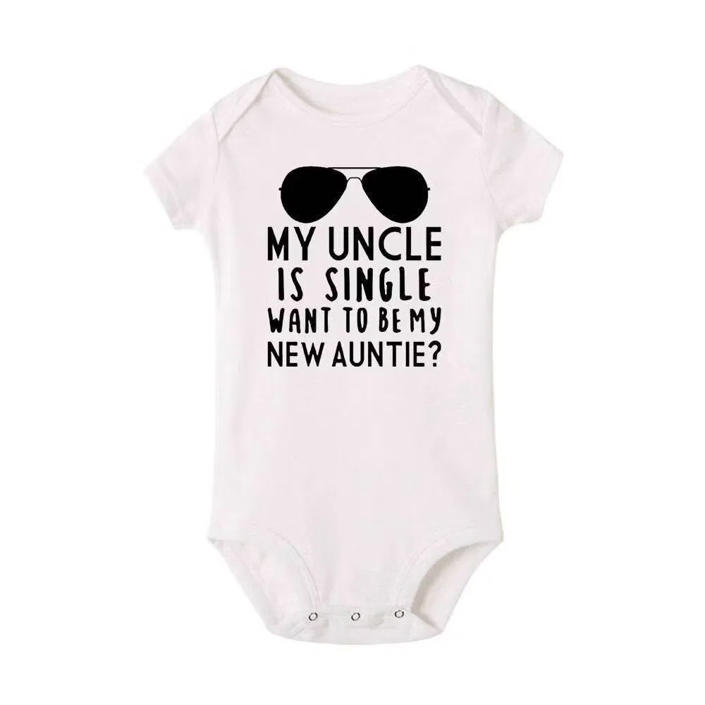 Боди-комбинезон с принтом солнцезащитных очков Matching Family Outfits, белый