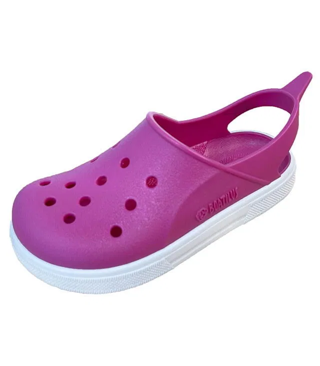 Детские сандалии из переработанных устриц Cloggy Junior Boatilus, Rosa