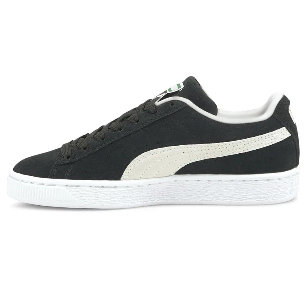 Детские кроссовки для мальчиков замшевые Suede Classic PUMA, Black — фото 3