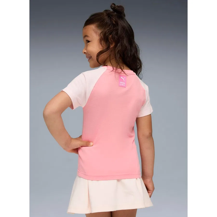 Детская футболка с длинным рукавом Puma x Hello Kitty & Friends, Розовый — фото 3