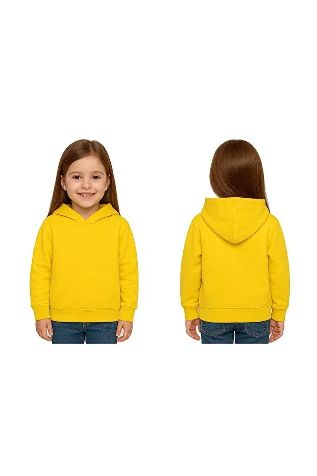 Детское худи для мальчиков Oversize Sedirli, Yellow — фото 3