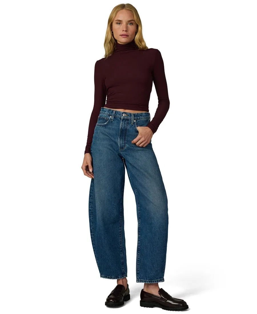 Водолазка с длинным рукавом The Tony Joe's Jeans, Bordeaux — фото 2