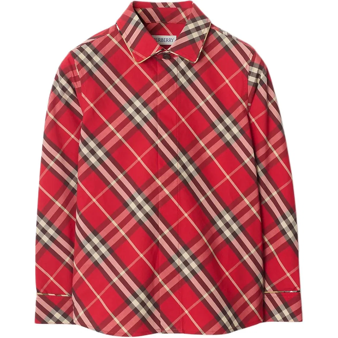 Рубашка повседневная Horse Year Collection, Burberry, Crayon Red