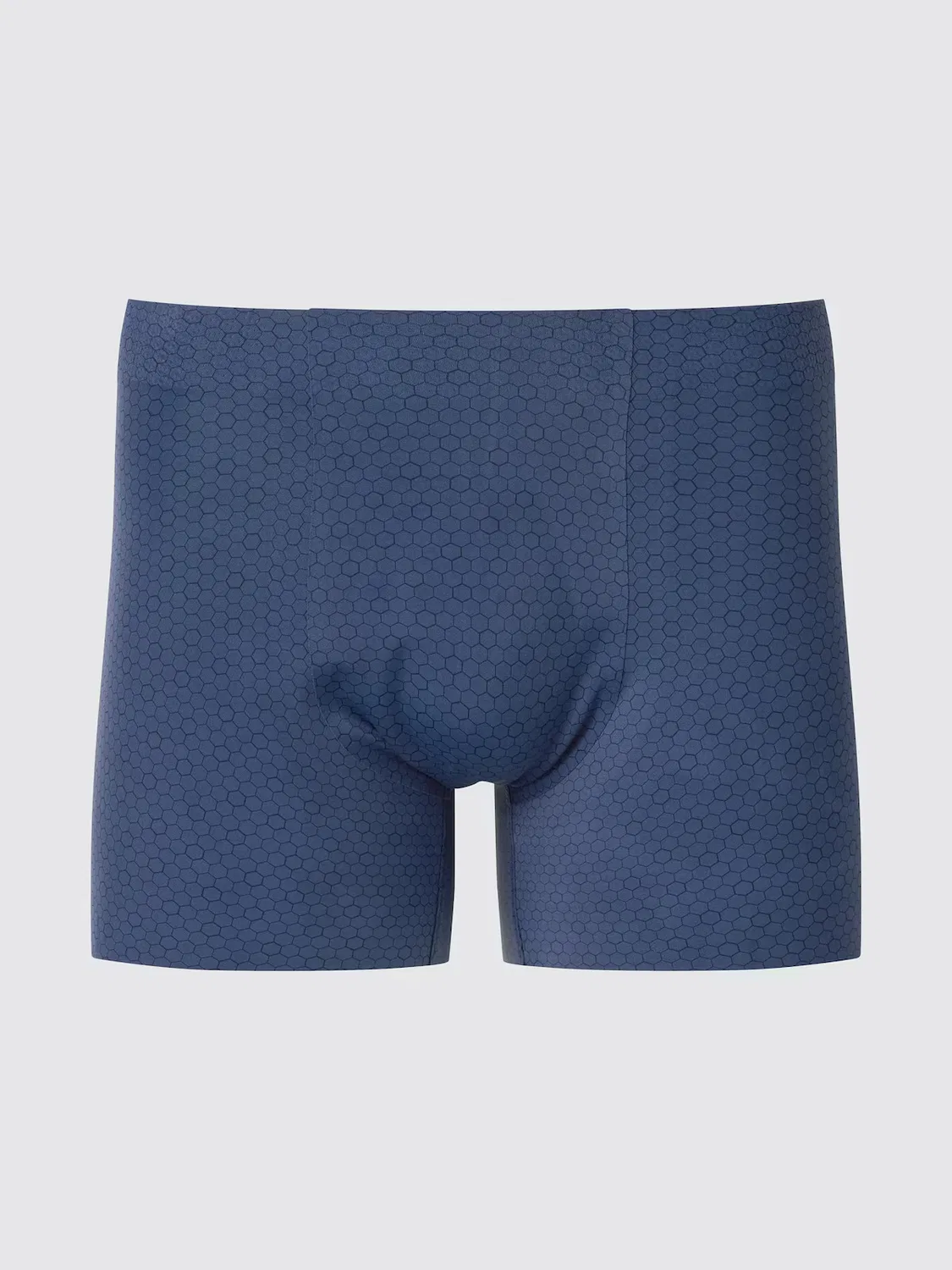 Боксерские трусы Uniqlo Airism, бесшовные с закрытым перед, синий