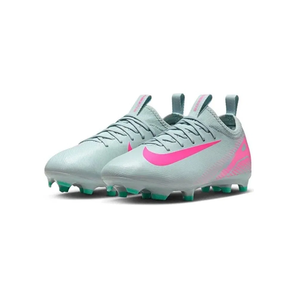 Детские футбольные бутсы для мальчиков с шипами Superfly 10 Club FG/MG, Blue Nike — фото 2