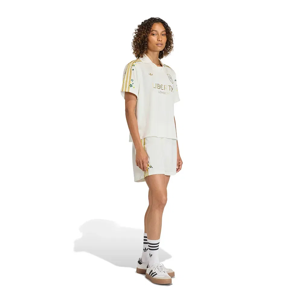 Женские шорты с принтом Firebird Adidas Originals, White — фото 4