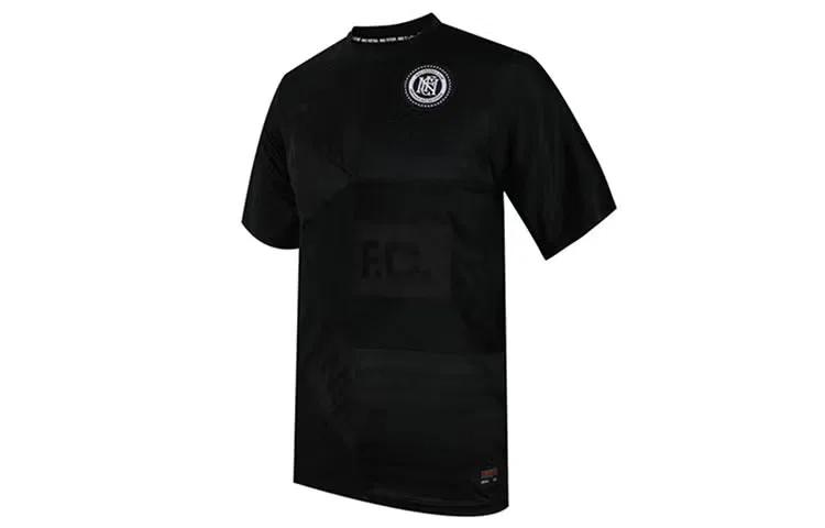Футбольная футболка с принтом FC Nike, черный — фото 2