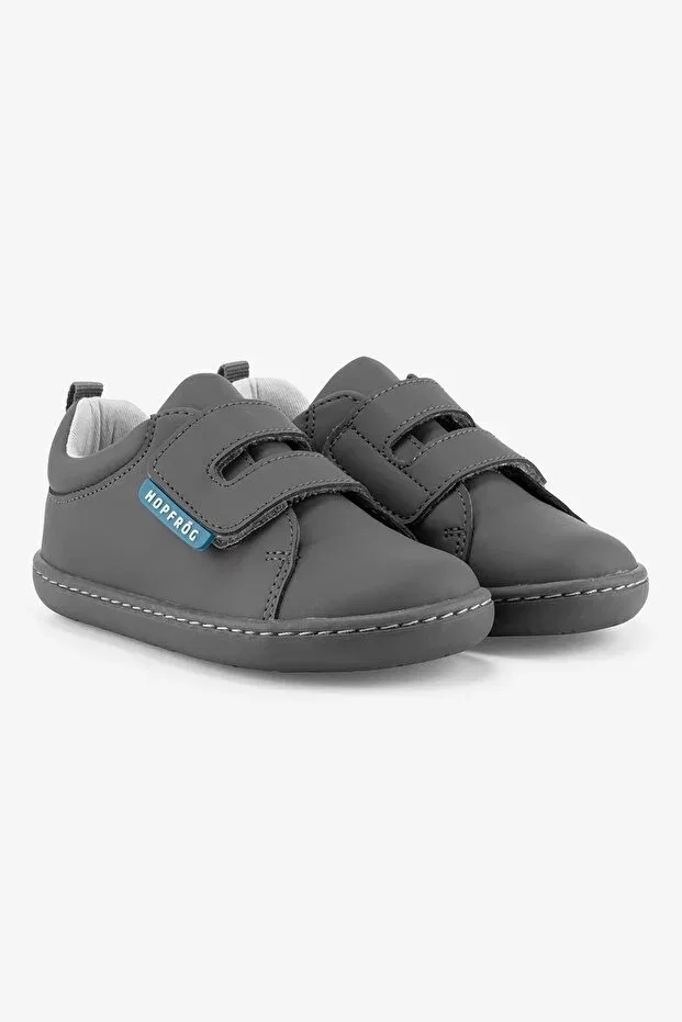 Детские повседневные туфли для девочек без каблука Smart Walker Casual Super Matte Gray Hopfrög, Super Matte Gray — фото 4