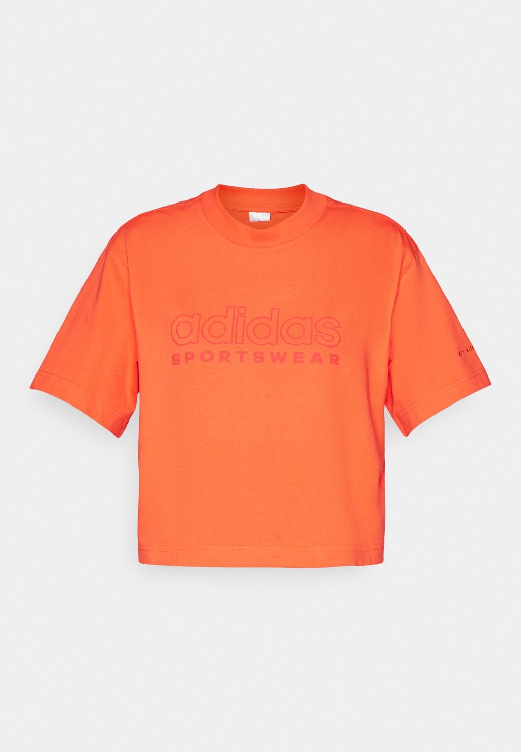 

Футболка с принтом All Szn Graphic Loose Tee adidas Sportswear, ярко-красная