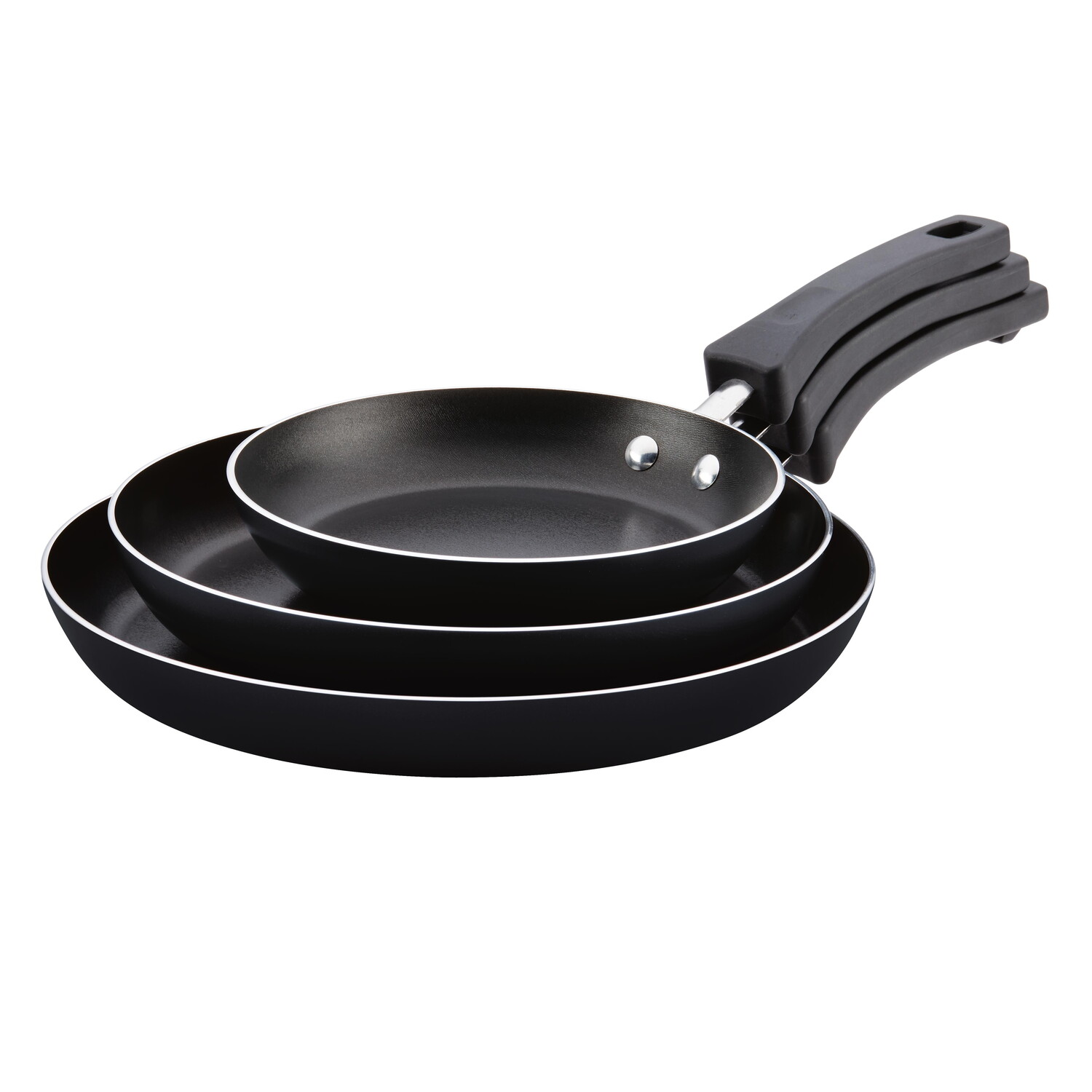 

Сковорода Farberware 3-Piece Neat Nest, черные