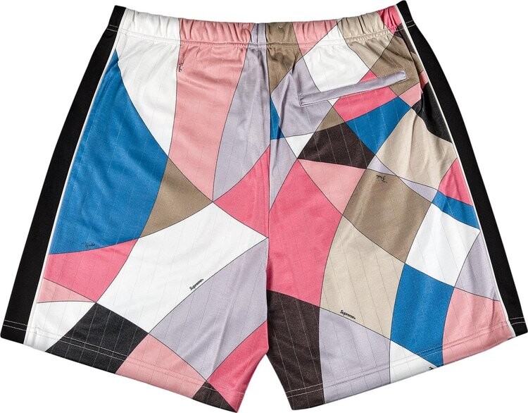 Шорты Supreme x Emilio Pucci Soccer Short 'Dusty Pink', разноцветный — фото 3
