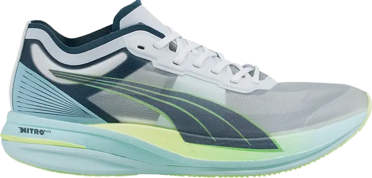 

Кроссовки Puma Deviate Nitro Elite White Dark Slate, белый