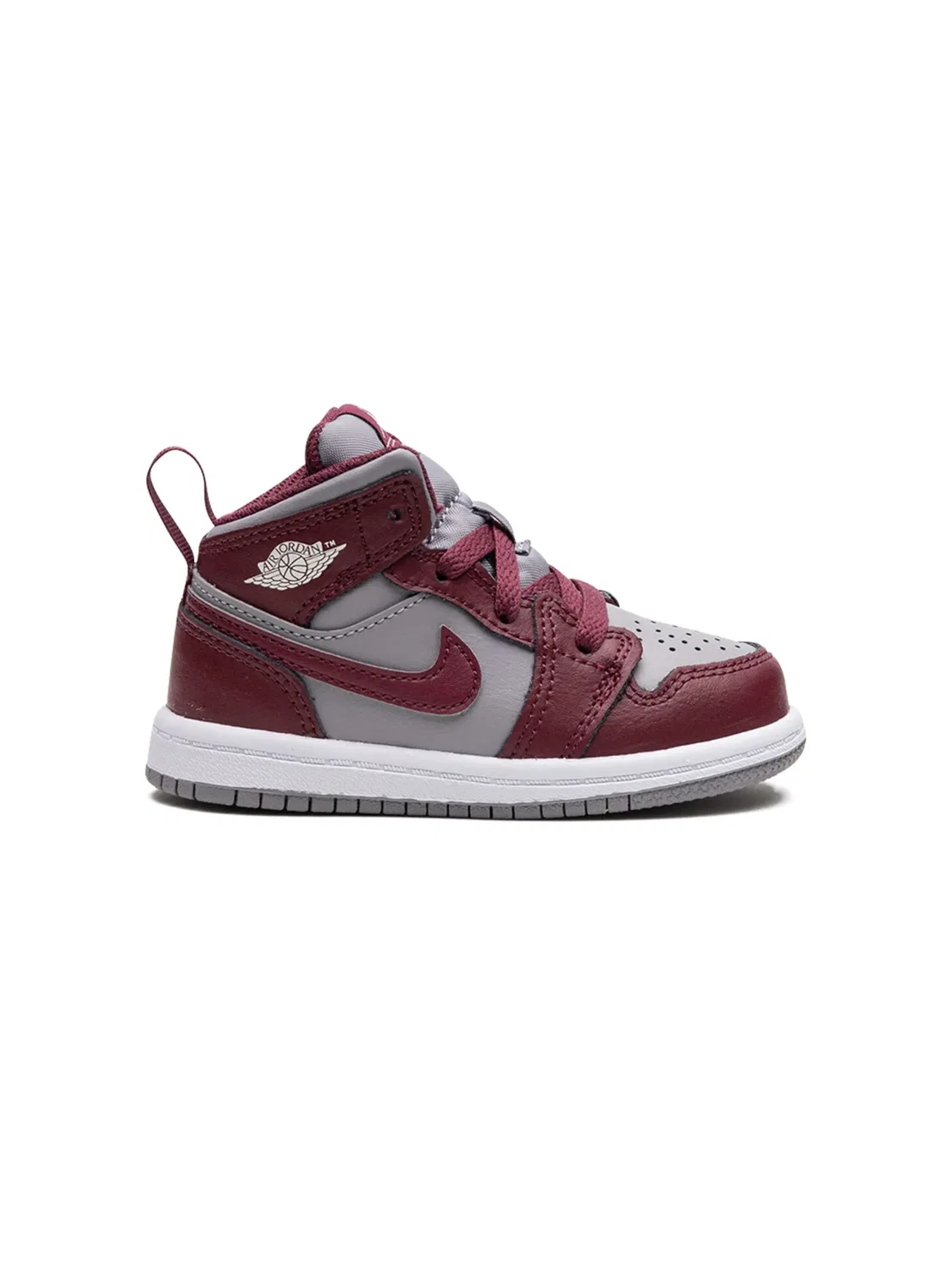 Кроссовки Jordan 1 Mid Cherrywood Red — фото 4