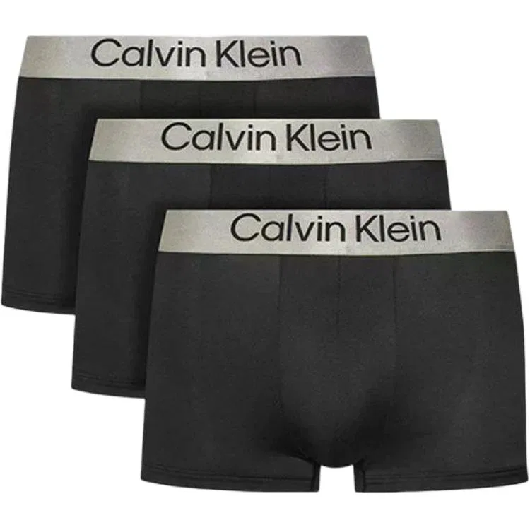Мужские боксеры с длинным рукавом Calvin Klein, Black/Black/Black