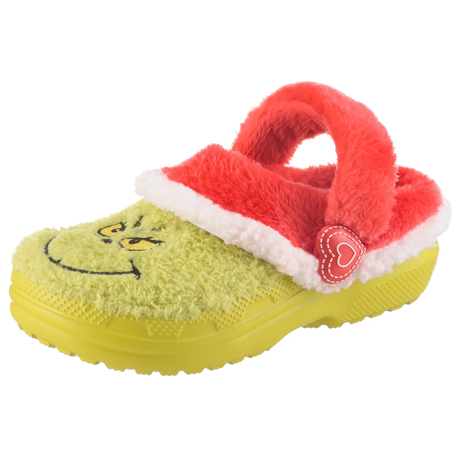 Детские сабо с подкладкой The Grinch Classic Lined Clog Crocs, Red Green