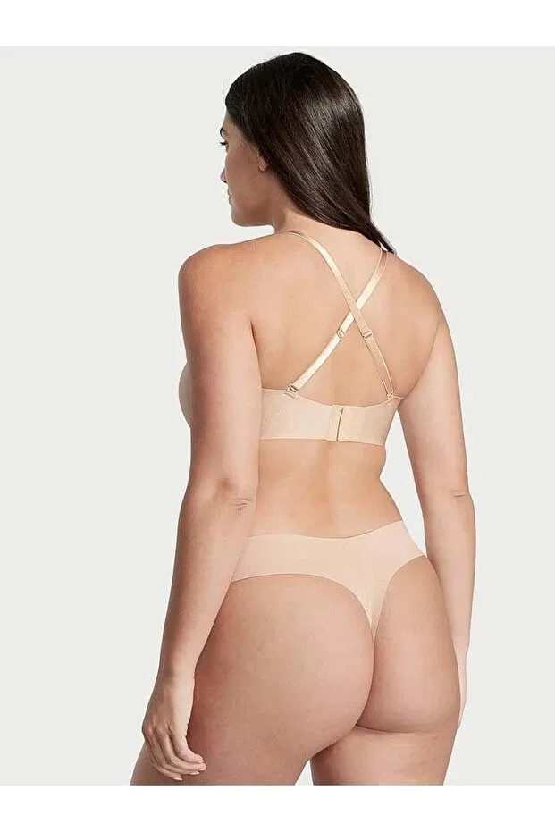 Женский бюстгальтер без бретелек с пуш-ап Victoria'S Secret, Marzipan — фото 3