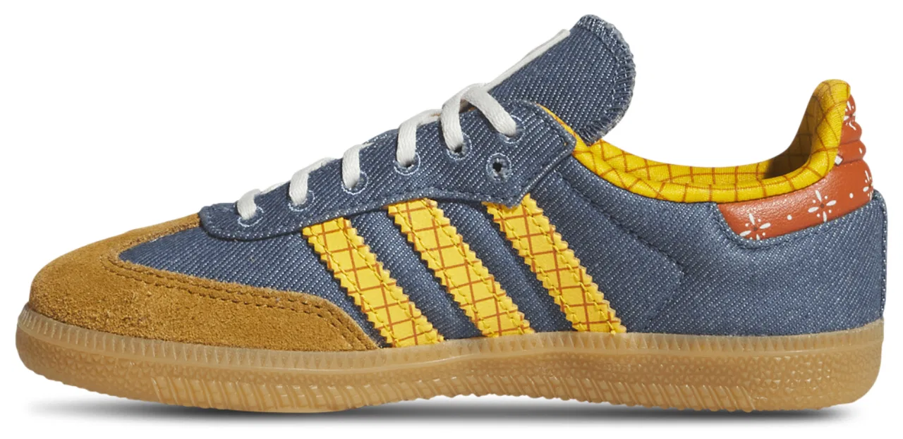Кроссовки для мальчиков Samba Adidas, цвет Blue/Multi — фото 2