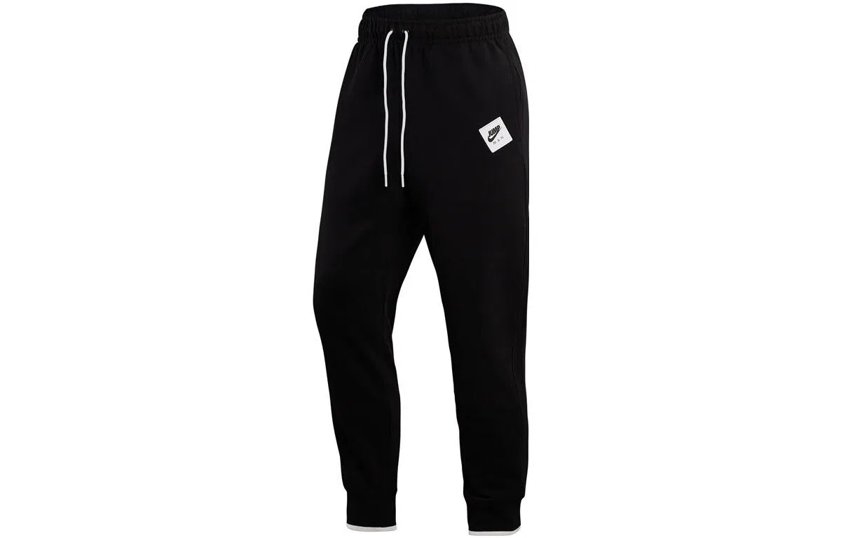 Спортивные штаны, утепленные, Jumpman, Jordan, Black