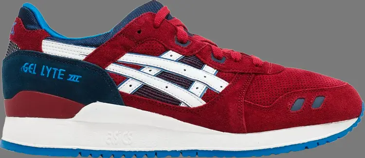 

Кроссовки gel lyte 3 Asics, красный