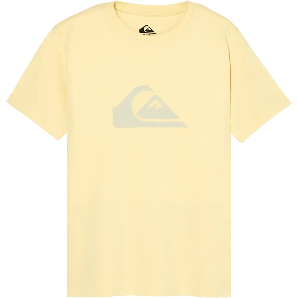 Детская футболка с коротким рукавом с принтом Quiksilver Evo Comp Logo, Yellow